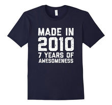 7th Birthday Shirt Gift Age 7 Year Old Boy Girl Tshirt Tee