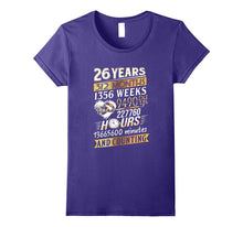26th Anniversary Shirt Mr Mrs Matching Wedding Marriage Gift