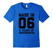 11th Birthday Shirt Gift Age 11 Year Old Boy Girl Tshirt Tee