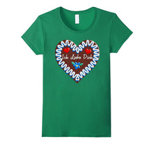 Oktoberfest Ich Liebe Dich I Love You Gingerbread Heart Tee