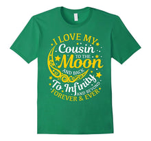 I Love My Cousin to the Moon and Back T-Shirt Cousin Gifts