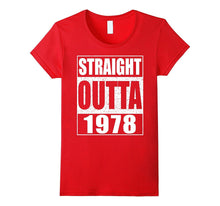 Straight Outta 1978 T-Shirt Funny 39th Birthday Gift Shirt