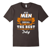 Mens Born in July T-Shirt Birthday Present Father's Day Gift