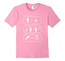 Jiu Jitsu BJJ Fun T-Shirt, Pictionary V4 (Light Colors)