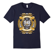 January 1948 69th Birthday 69 Years Old Gift T-Shirt