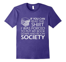 If You Can Read This Shirt - Nerd Geek Book Reading Gift
