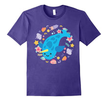 NARWHAL UNICORN OF THE SEA T-Shirt Funny Cute Kawaii Whale