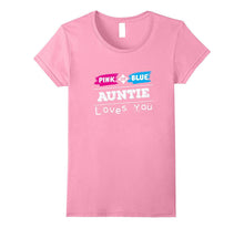 Gender Reveal Party Auntie T-Shirt for Family Shirt