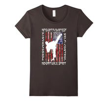 Taekwondo Shirt 5 Tenets Taekwon-Do Martial Arts Kick White