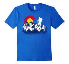 Colorado Flag Hiking T-Shirt for Hiker