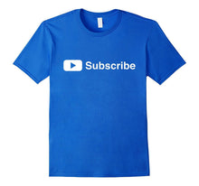 Subscribe Play Tube Button Vlogger T-Shirt 2016