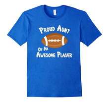 Football T-Shirt Proud Aunt of Awesome Player Shirt