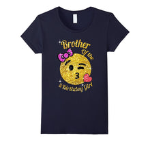 Emoji Brother of the Birthday Girl Shirt