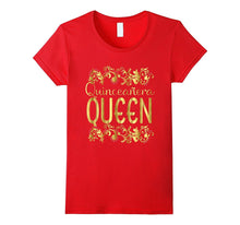 Quinceanera Queen Birthday Shirt 15th 15 Quince Fifteen Gold