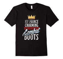 My Prince Charming Army Wife Girlfriend T-Shirt Funny Tee