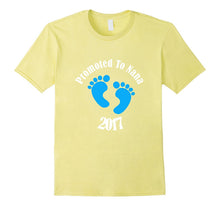 Promoted to Grandma Nana 2017 Tshirt It's a Baby Boy Proud