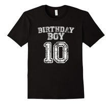 10th Birthday Sports Jersey T Shirt - 10 Year Old Boy Tee