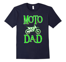 Moto Dad Motocross Dirtbike Dad Tshirt