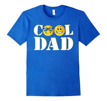 Cool Dad With Cute Emoji Funny T-Shirt Gift for Papa
