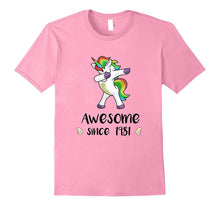 Awesome Since 1981 T-Shirt Dab Unicorn 36th Birthday Gift