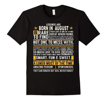 Legends Are Born in August