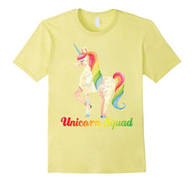 Happy Shirts Rainbow Unicorn Squad T-Shirt