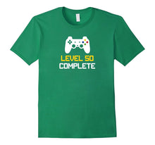 Level 50 Complete, Birthday Shirt for 50 Year Old Gamers