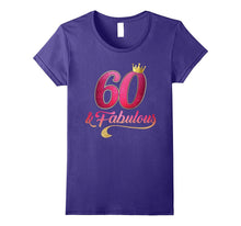60th Birthday Queen Fabulous 60 Years Old T-Shirt