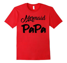 Mermaid PAPA TShirt Father's Day Gift