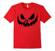 Scary Face Halloween Tshirt | Jack O Lantern Shirt | Pumpkin