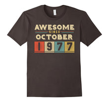 Retro Awesome Since October 1977 40th Birthday Gifts 40 Born
