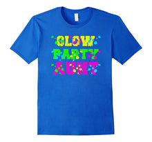 Glow Party Aunt Kids Birthday T Shirt