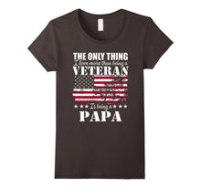 I Love More Than Being a Veteran Is Being a PAPA T-Shirt