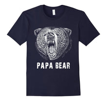 Papa Bear T-Shirt Best Gift for Dad