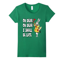 Alice in Wonderland T-Shirt White Rabbit Shirt Oh Dear!!