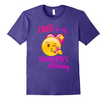 Emoji Daddy of the Birthday Girl Emoji Shirt