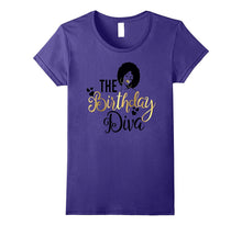 Black Girl Magic Birthday Diva Shirt Gold Party Gift