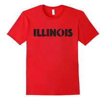 Illinois Home State Love | Black Lettering T-Shirt & Gift