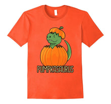 Halloween Thanksgiving Pumpkasaurus Pumpkin Dinosaur T Shirt