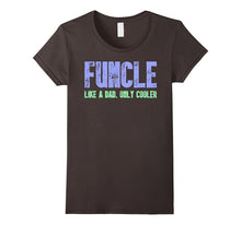 Funcler Like a Dad Only Cooler T-Shirt Cool Uncle Gift
