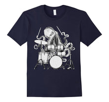Octopus Play Drum Tshirt
