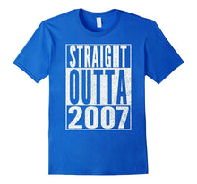 STRAIGHT OUTTA 2007 10th Birthday 10 Years Old T-Shirt Cool