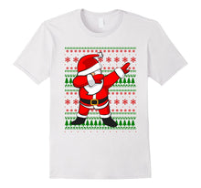 Dabbing Santa Claus Ugly Sweater T-Shirt | Christmas Shirt