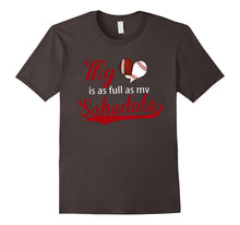 My Heart Is Full as My Schedule for Football Baseball TShirt