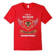 Funny Nurse Superpower T-Shirt Gift for Nurses, Rn, LPN, Etc