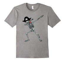 Dabbing Skeleton T-Shirt Pirate Hat Dab Hip Hop Skull Gift