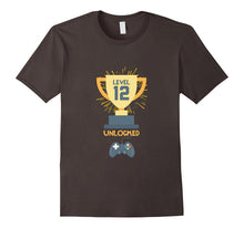 12th Birthday Shirt Gift 12 Year Old Level Up Gamer Tshirt