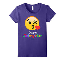 Team KINDERGARTEN TSHIRT Teacher EMOJI HEARTS LOVE