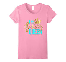 Birthday Queen Shirt Matching Bestie Party Crown Gold Gift