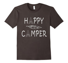 Happy Camper Shirt - Camping T-Shirt Teepee Leaf Tee